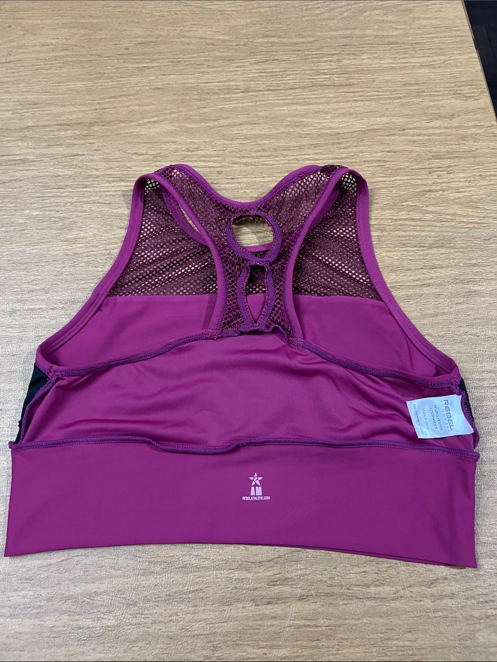 Rebel Athletic top size Adult Medium - Picture 6 of 6